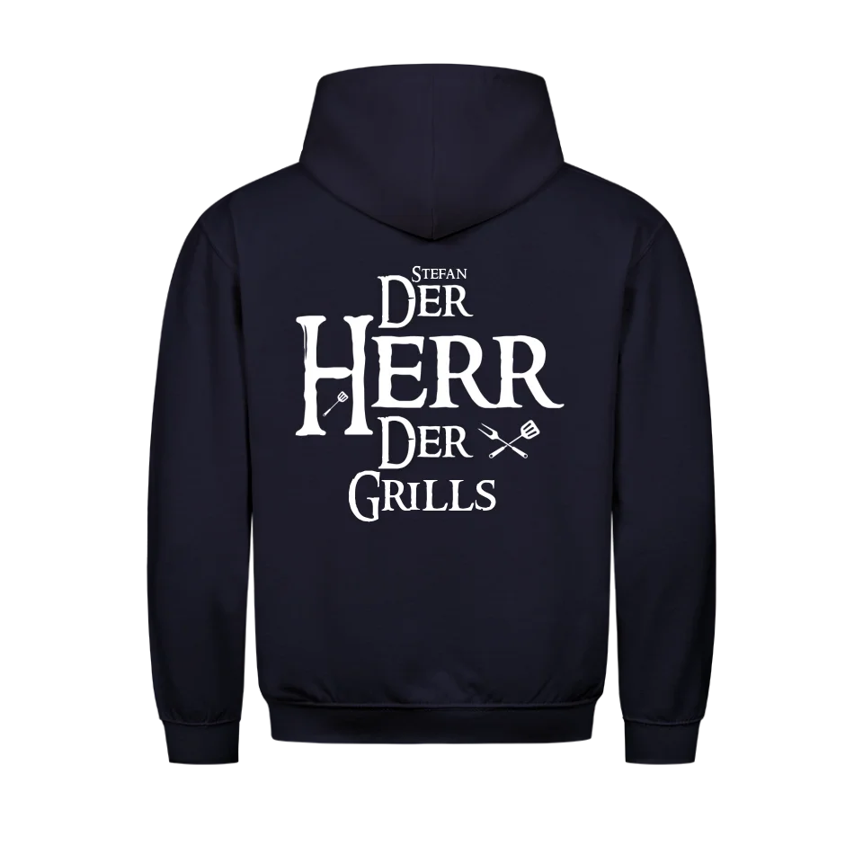 Der Herr der Grills - Personalisierbarer Hoodie