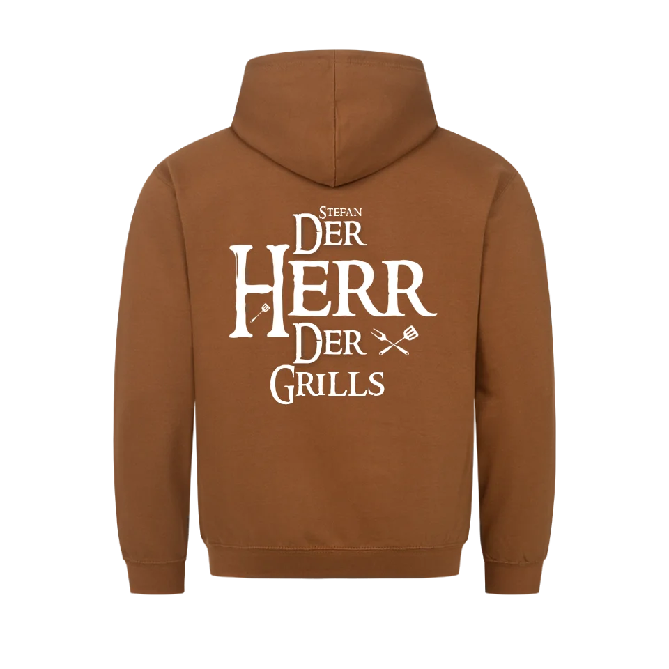 Der Herr der Grills - Personalisierbarer Hoodie