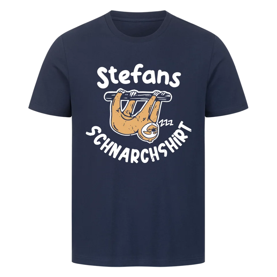 Schnarchshirt - Personalisierbares T-Shirt
