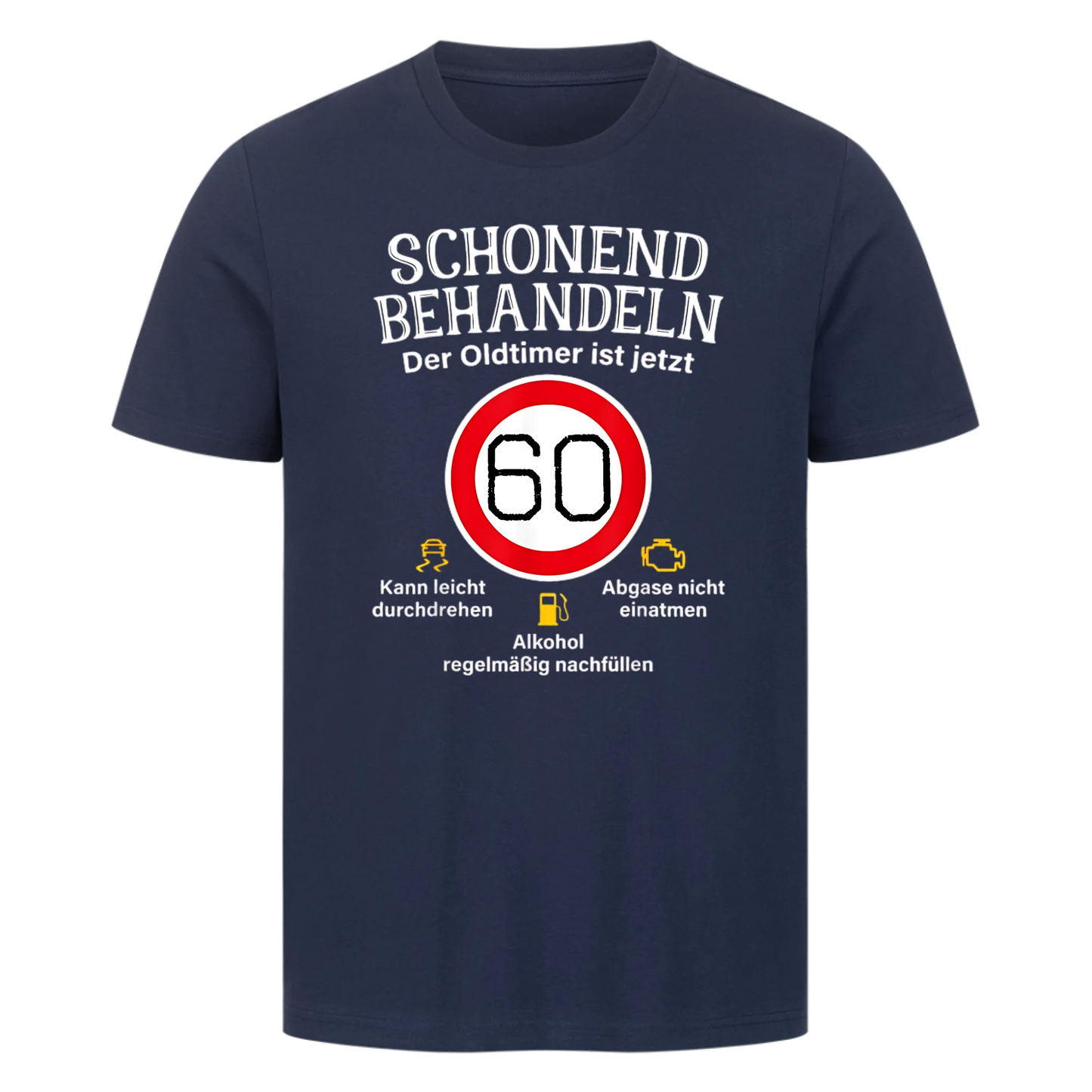 Schonend behandeln – Personalisierbares T-Shirt