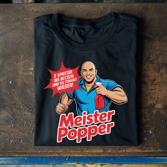 Meister Popper - Geschenkidee T-Shirt