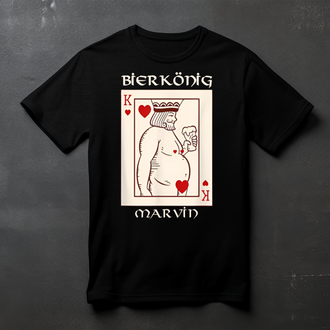 Bierkönig – Personalisierbares T-Shirt