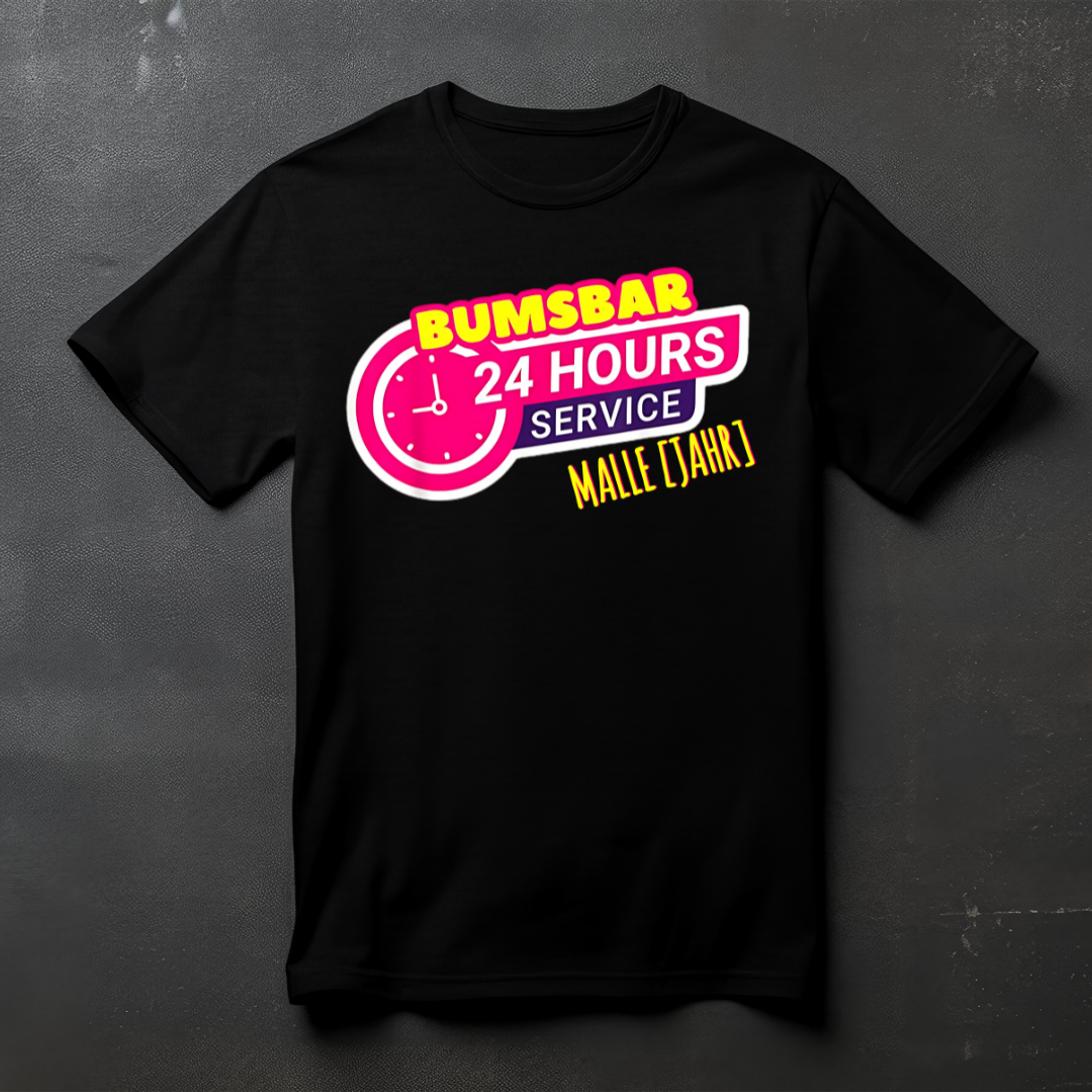 Bumsbar –  Personalisierbares T-Shirt