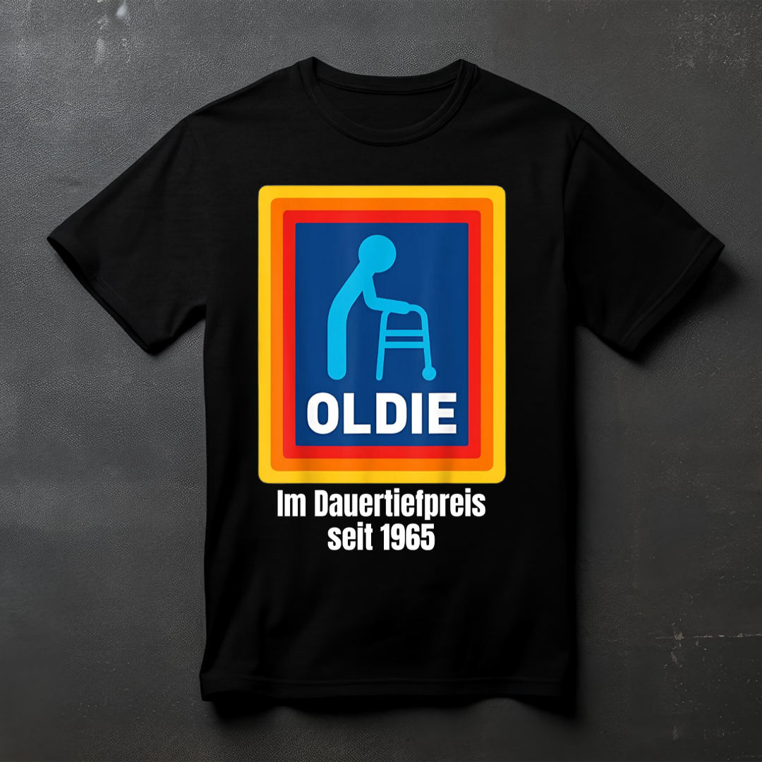Oldie – Geschenkidee T-Shirt
