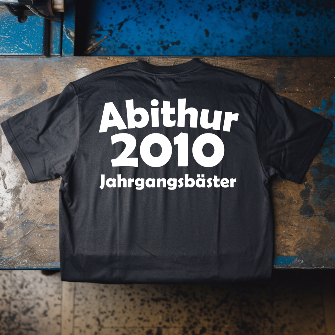 Schulabschluss – Personalisierbares T-Shirt